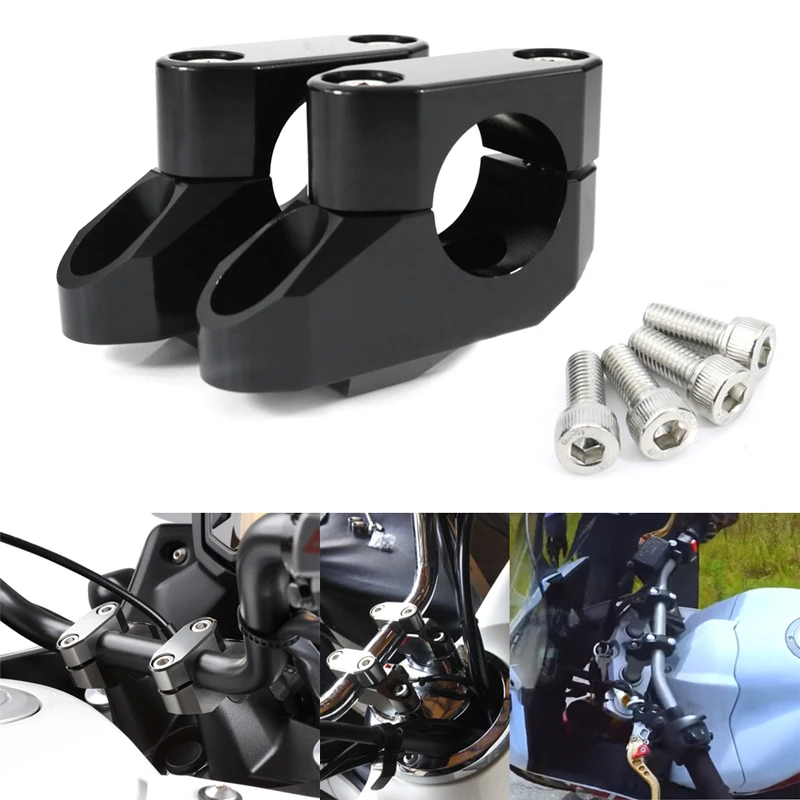 Для Honda CB650R CB1000R CB500X/F CBF125NA VFR1200X 800X CBF300NA CTX700 1300 28 мм 1 1/8 дюйма руль переместить вверх