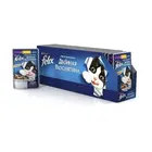 Felix Двойная вкуснятина пауч для кошек (кусочки в желе), Курица и ягненок, 24*85 г.