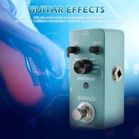 compact guitar effect pedal mini digital reverb guitar effect pedal true bypass musical instruments repalcement parts