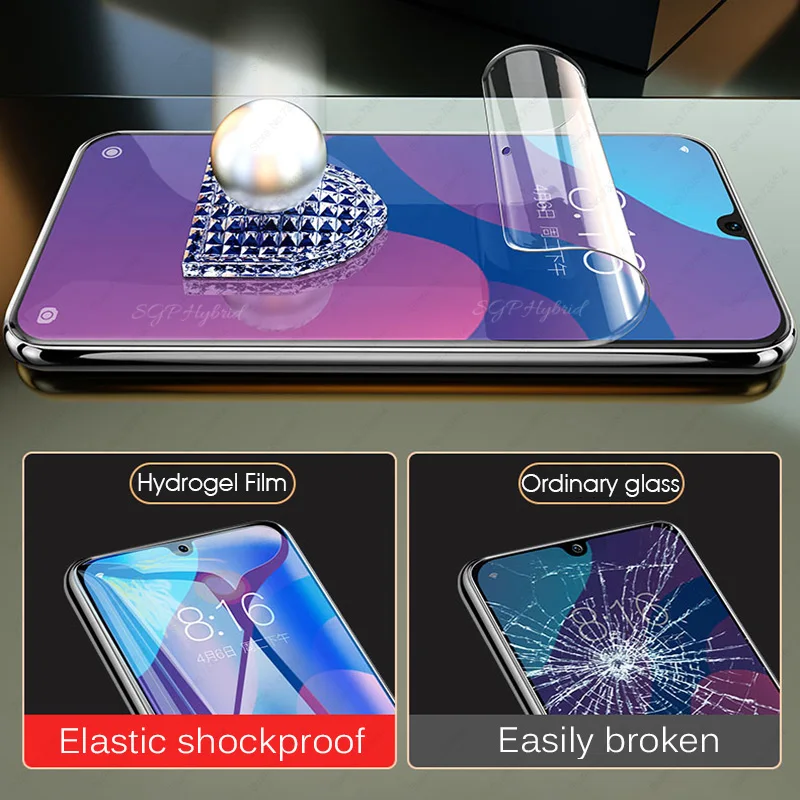 Гидрогелевая пленка 3 в 1 для huawei honor 9a 2020 9A 9 A 9x | Мобильные телефоны и аксессуары