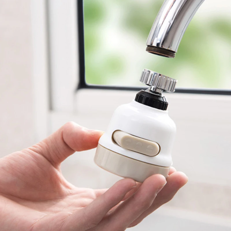 

Tap Splash Regulator Adjustable Tap Regulator Booster Self-Cleaning Kitchen Tool
