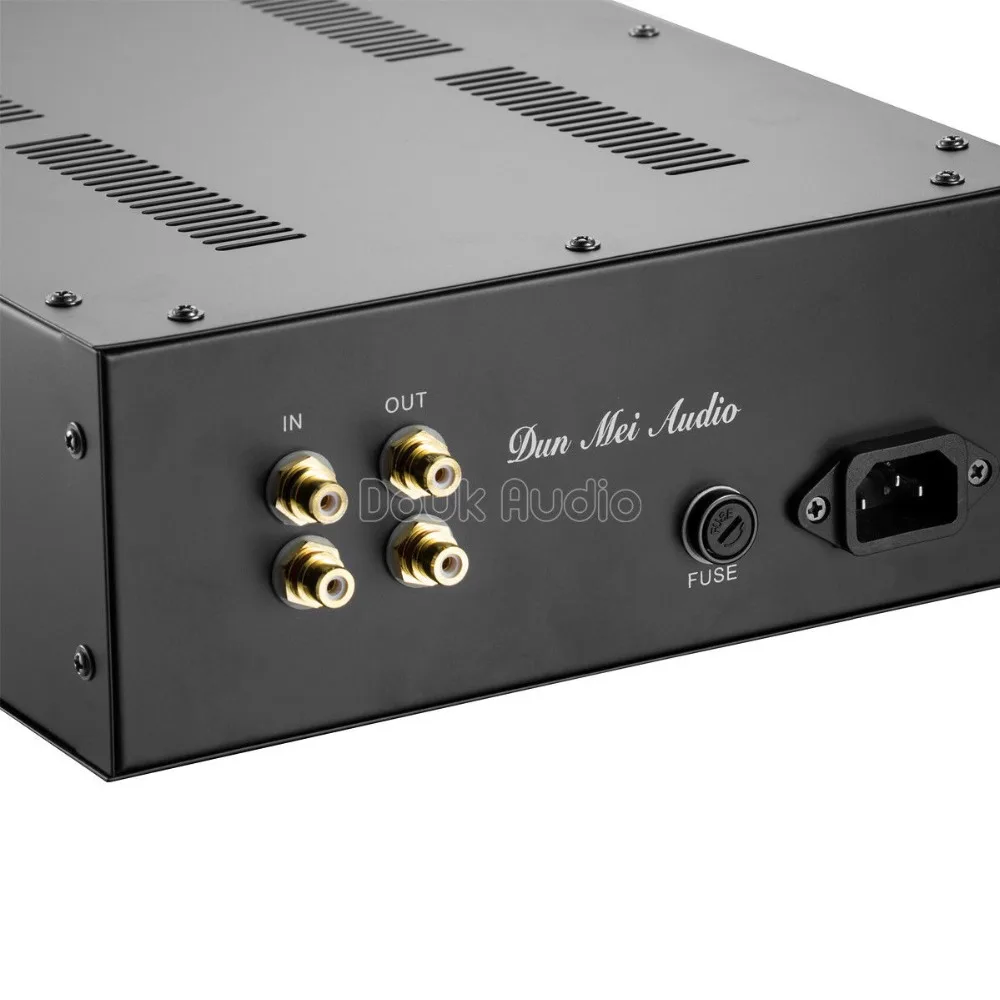 Douk аудио 6N11+ 12AU7 вакуумный ламповый предусилитель HiFi буфер стерео аудио предусилитель