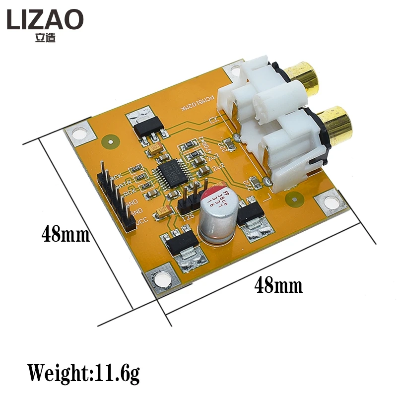 PCM5102 DAC декодер I2S плеер сборная плата 32 бит 384K Beyond ES9023 PCM1794 для Raspberry Pi | Электронные
