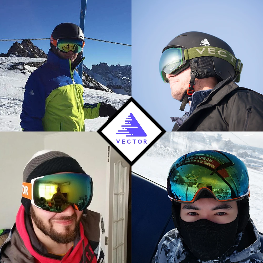 OTG лыжные очки, зимние очки для мужчин, UV400, противотуманные покрытия, скейтборд, сноуборд, катание на лыжах, женские солнцезащитные очки для улицы, Зимний спорт