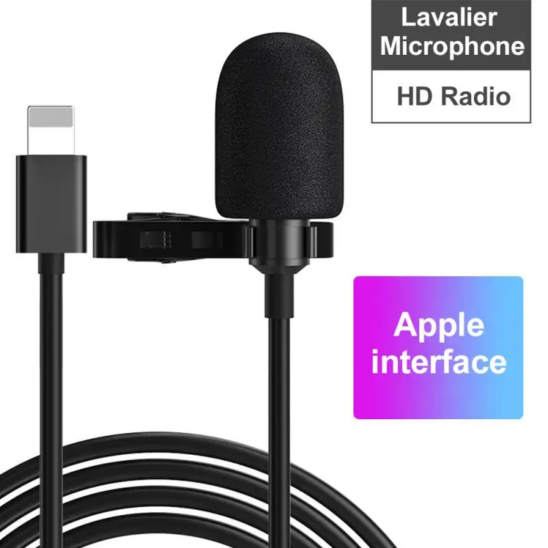 Многофункциональный петличный микрофон разъем Type c 3 5 мм|Микрофоны| |
