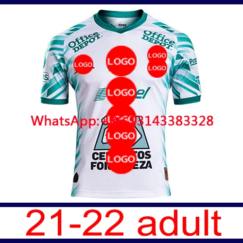 

2021 Top Thai Best quality Club 21-22 custom shirt Leon 2022 Free shipping adult Top Best