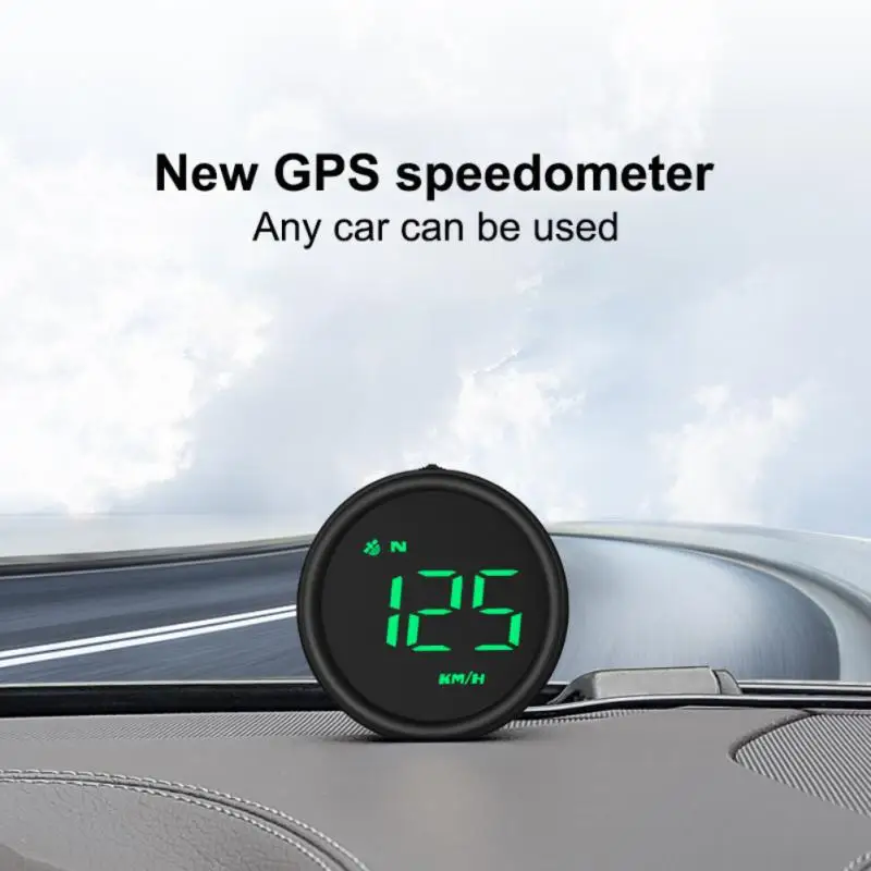 

Цифровой бортовой компьютер, Автомобильный сканер OBD2, с отображением скорости и расхода топлива, температуры