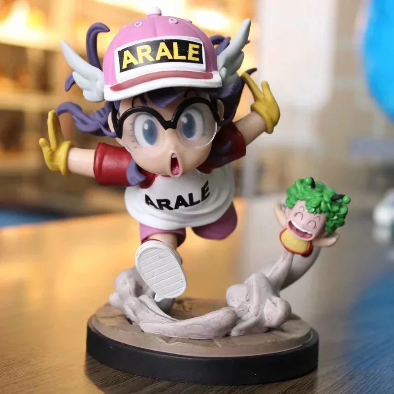 

Dragon Ball Anime Peripheral Running Alale Xiaoyun Xiaoji Xiaoga Q Version Figure Doll Decoration Toy Gift