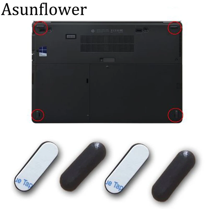 Резиновые ножки для HP EliteBook/Folio нижнее основание ножек 9470 м 9480 4 шт.|Компьютерные