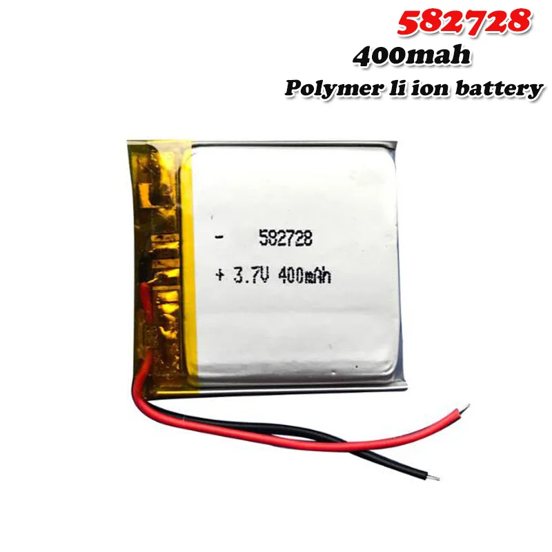 Литий полимерная аккумуляторная батарея 400 мач 3 7 в литий ионная для умных часов