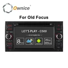 Автомобильный DVD-плеер Ownice C500, Android 6,0, 8 ядер, для Ford Mondeo Focus Transit, GPS, Navi, радио, поддержка 4G LTE