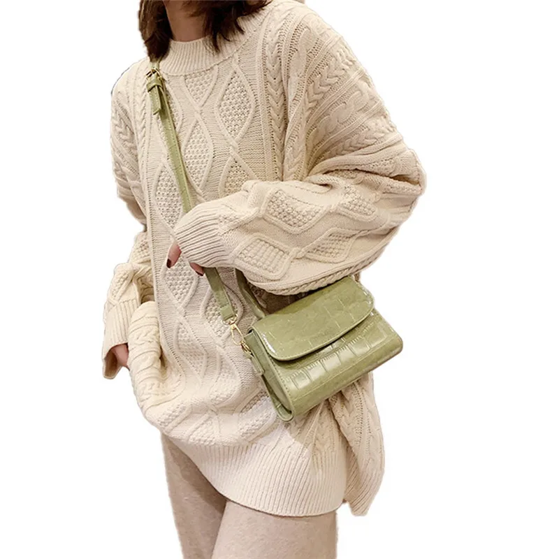 Women Frauen Taschen Geldbörse Leder Handtasche PU Messenger Bag Cross Body Shoulder Handbag |