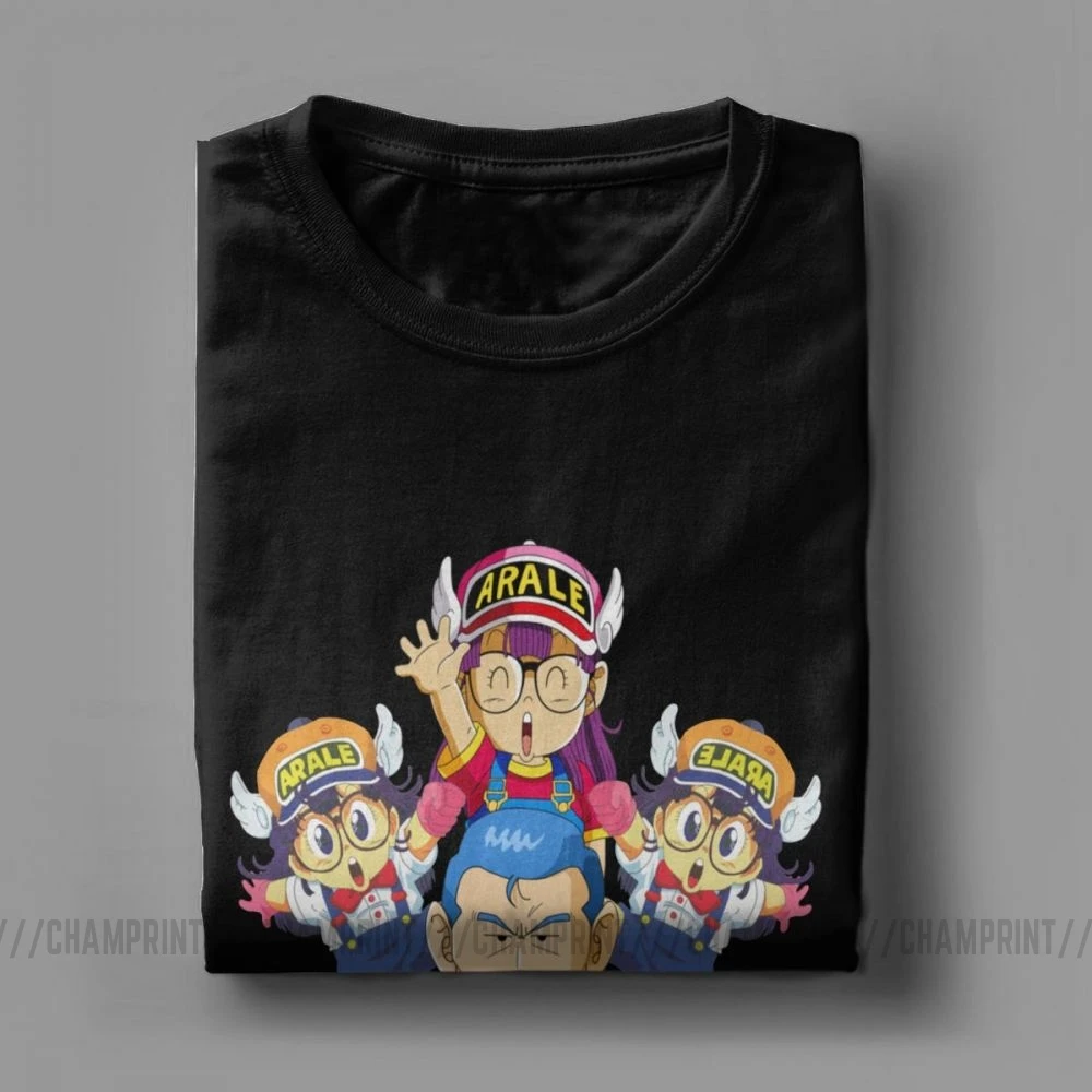 Dr. Slump и Arale футболки для мужчин с принтом одежда коротким рукавом Повседневная
