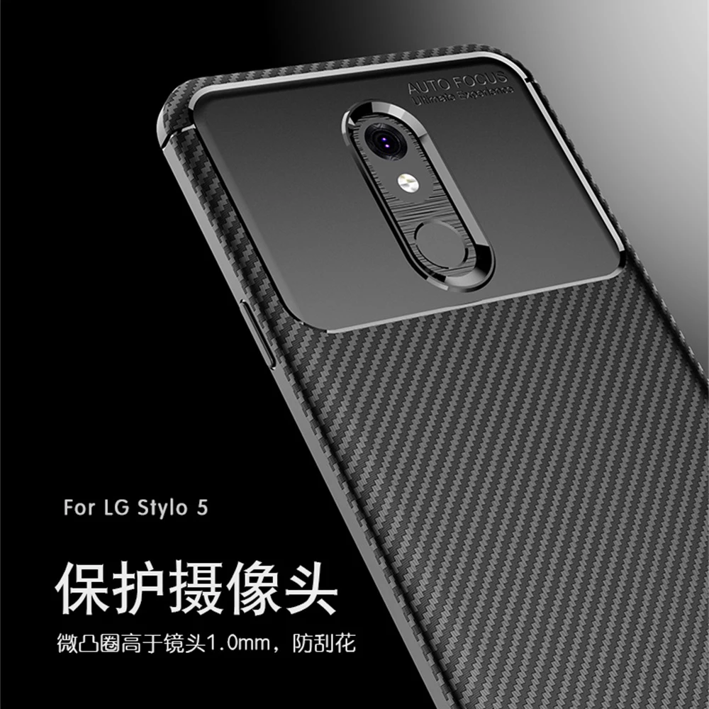 Силиконовый чехол для LG Stylo 5 K12 Plus мягкий из ТПУ телефона K40 X4 2019 оболочка |