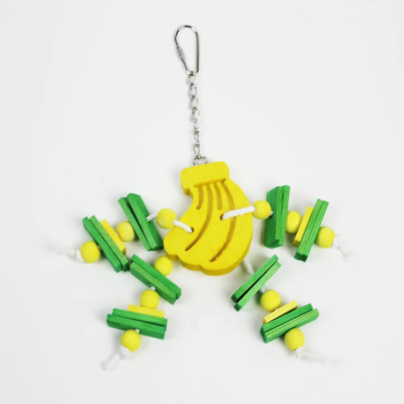 Игрушечная птица жевательная игрушка для питомцев попугаев попугая красочные