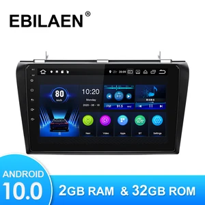 android 10 0 car multimedia player for mazda 3 bk mazda3 2004 2013 autoradio gps navigation camera wifi ips screen stereo rds free global shipping