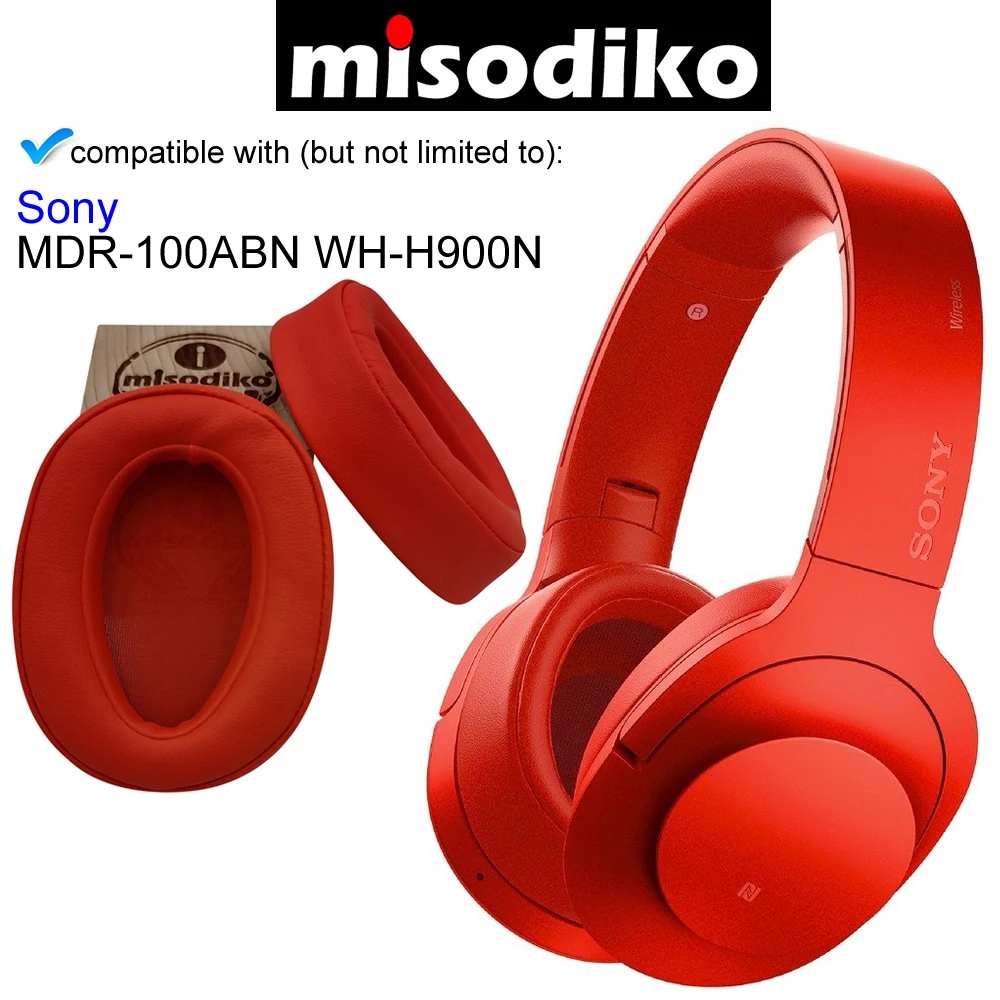 Misodiko Замена амбушюры подушки и лекарственных средств(fda для SONY h. Уха на MDR-100ABN WH-H900N WH-H900, наушники для ремонта Запчасти подушечки крышка