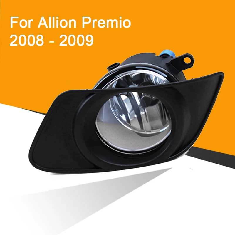 

Car Fog Light Assembly for Toyota Allion Premio 2008-2009 Left & Right Fog Lamp with Switch Harness Covers Fog Lamp Kit
