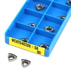 WCKT030208 WCKT040208 WCKT050308 WCKT06T308 WCKT080408 DA H01 токарный инструмент для фрезерования с ЧПУ, карбидные вставки, токарные лезвия для алюминия