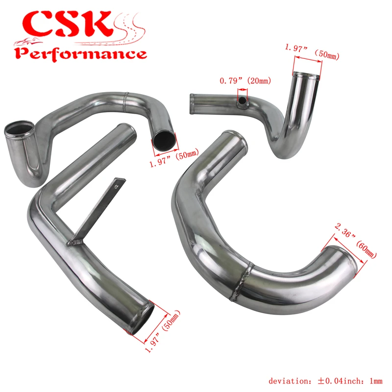 Комплект трубок с креплением на Переднее Крепление кулер для труб подходит VW Jetta