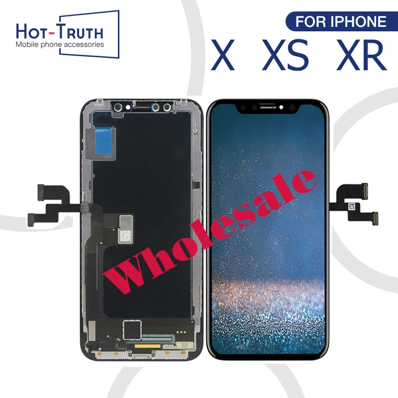 10 шт. высококачественный экран для iPhone X XR XS ЖК дисплей OEM 1:1 Сенсорная панель
