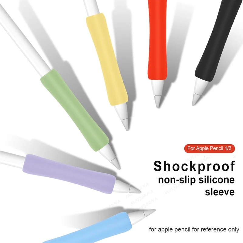 

Силиконовый чехол для Apple Pencil 1 2, защитный чехол для планшета с защитой от царапин и стилусом для iPad Pencil 1 2, аксессуары