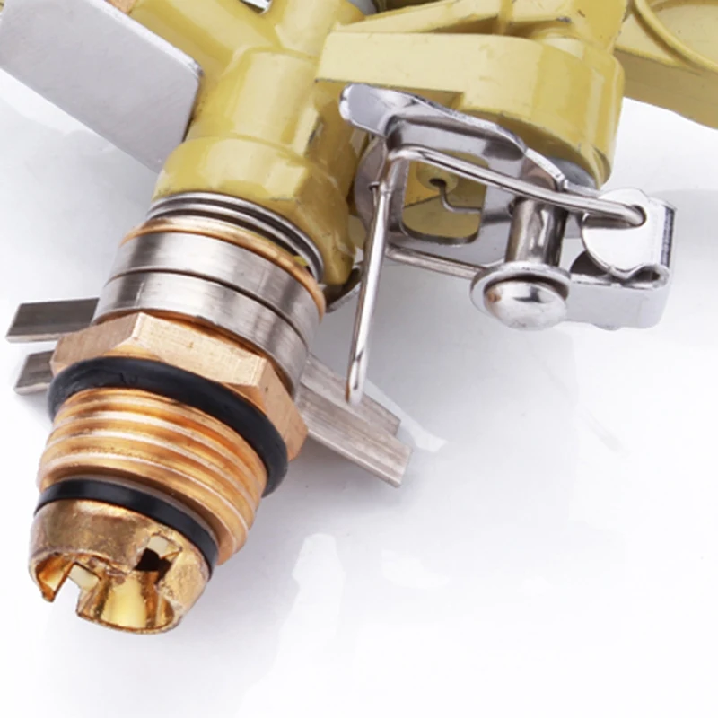 

4Pcs 1/2 Inch Heavy Duty Impact Sprinkler Head Perfect for Watering Large Gardens Hose End Sprinklers Watering Tools