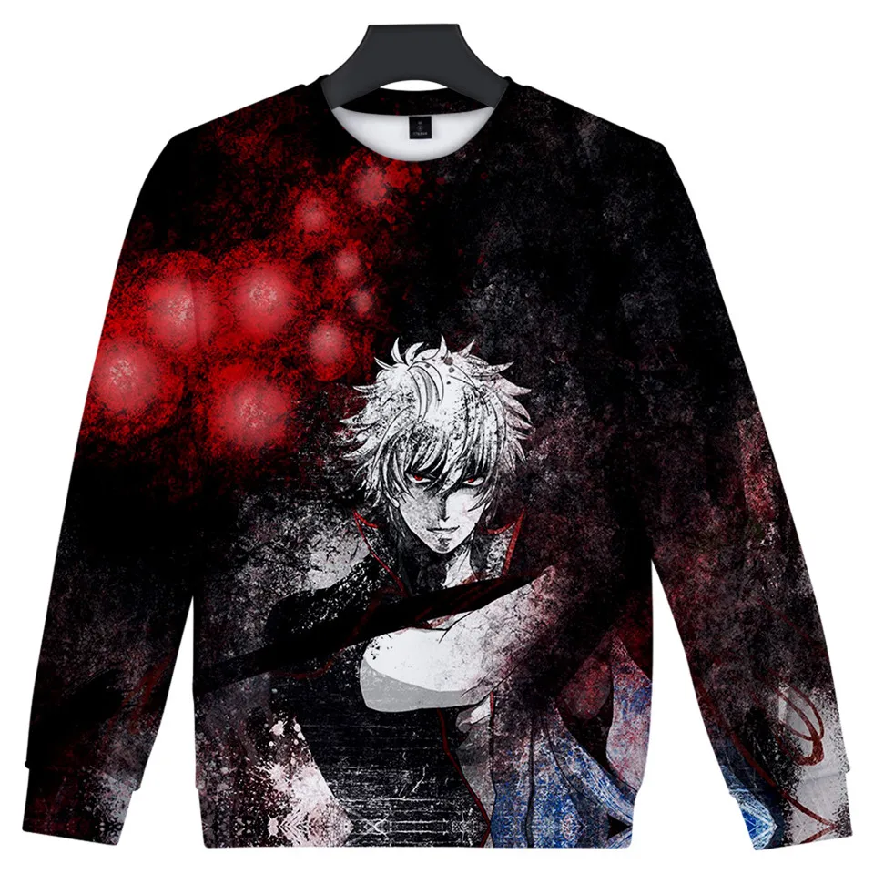 Толстовки в стиле аниме Gintama искусственный костюм свитшот для Хэллоуина