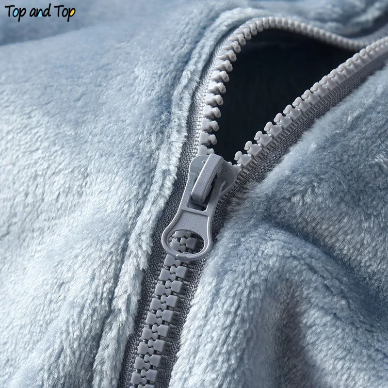 Top and Autumn Winter Cute Baby Kids Boys Girls Fannel Jacket Coat Toddler Zipper Plush Casual Outerwear Snowsuit Bebes | Детская одежда