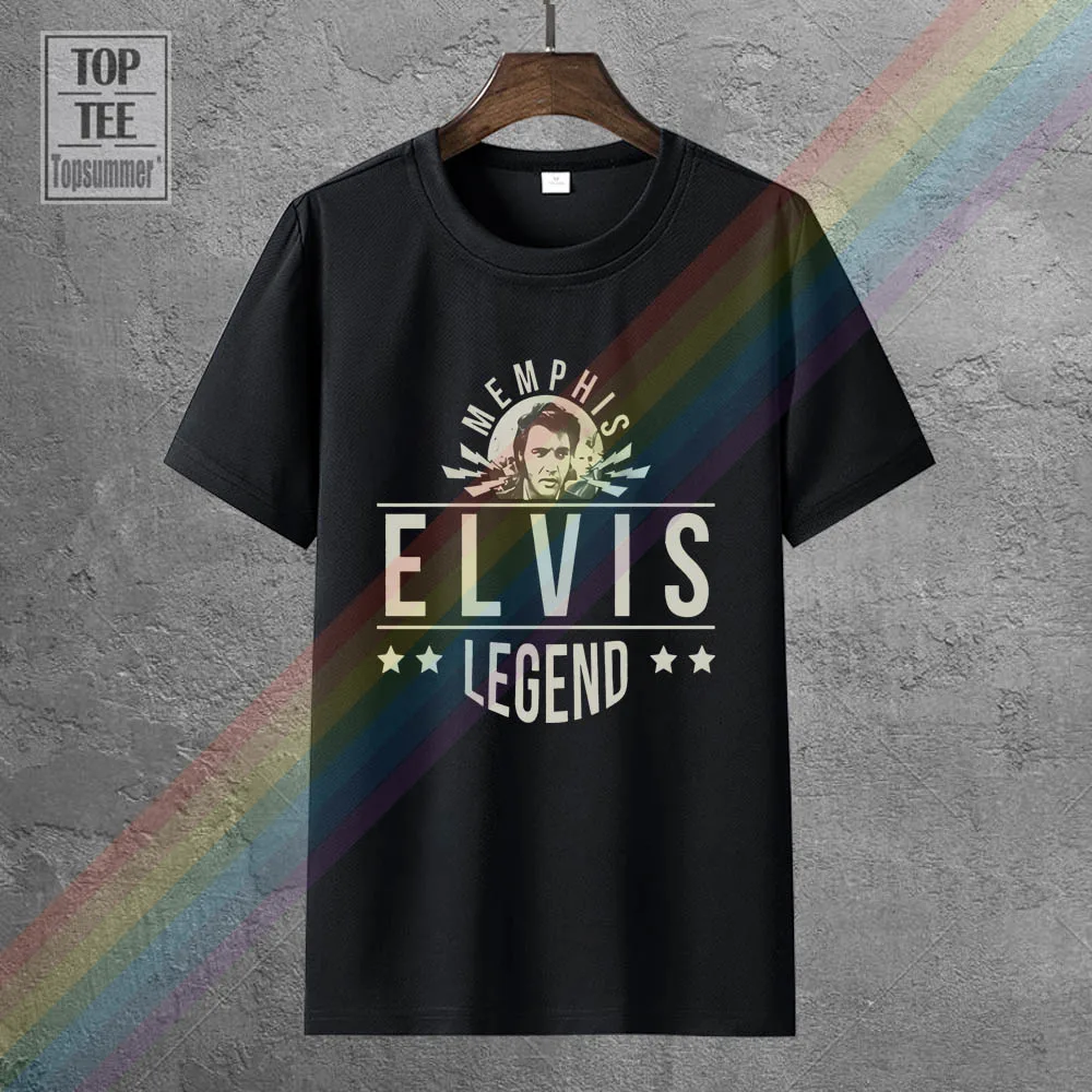 

Official Elvis Presley Legend T Shirt Today King Creole Loving Love He Touched The New Popular T Shirt Hot Promotion