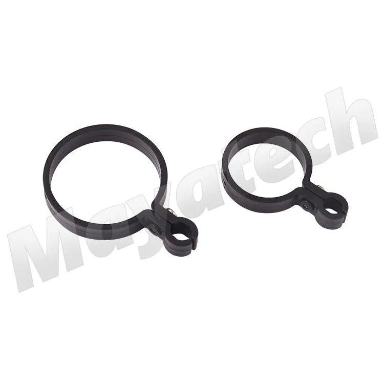 10pcs/lot  Water Pipe Hoop Fixing Clips Plastic Snap Ring For 30mm 40mm Carbon Fiber Pipe Spare Parts For UAV RC Drone