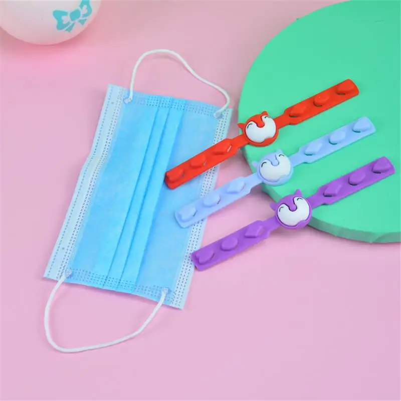 Ушной крючок силиконовая повязка маска ушной регулируемая фиксирующая Пряжка