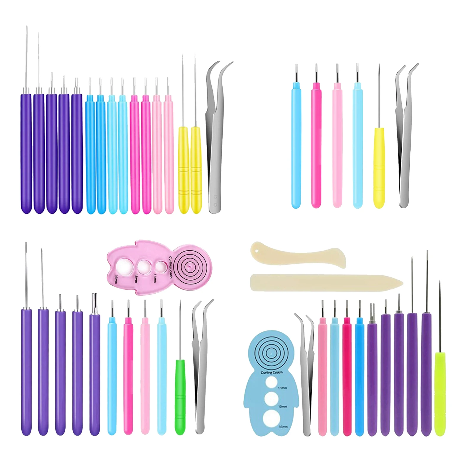 Квиллинга иглы шлицевая Ручка инструмент Набор для квиллинга Бумага DIY