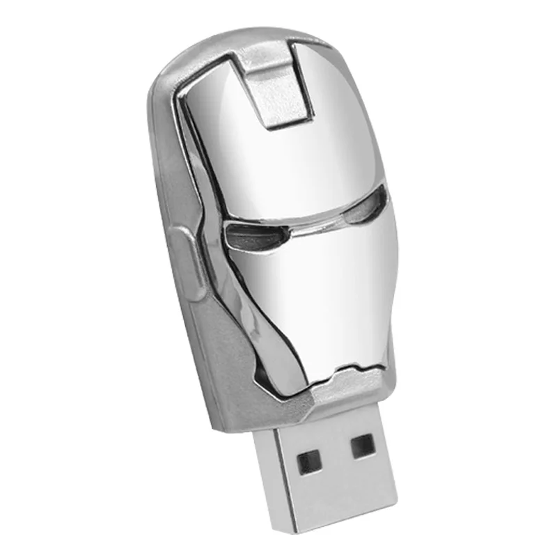 USB флеш накопитель металлический 8 ГБ 16 32 64 128 USB2.0 флешка Мстители ноутбук|USB