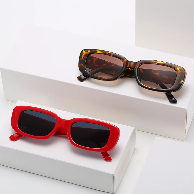 

Fashion Out of The Street New Sunglasses European and American Trend Box Sunglasses Fashion Personality Square Glasses Women