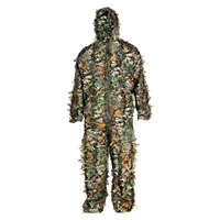 hunting clothes new 3d maple leaf bionic ghillie suits yowie sniper camouflage clothing jacket and pants