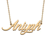 aniyah custom name necklace customized pendant choker personalized jewelry gift for women girls friend christmas present
