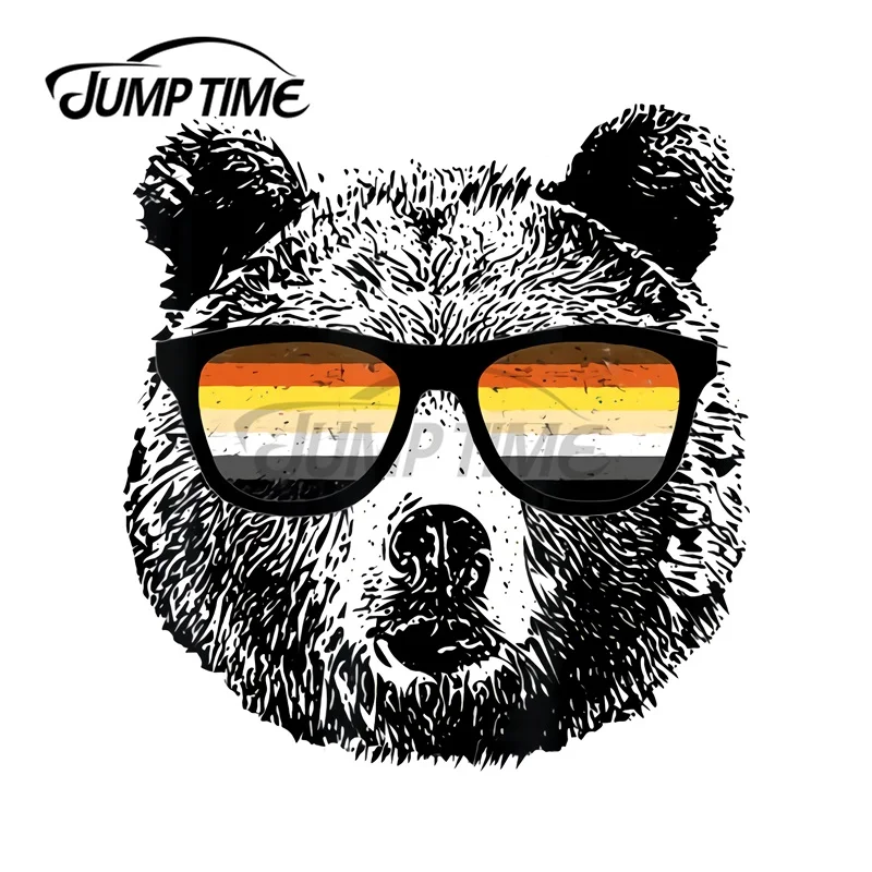 JumpTime 13x11 5 см гей-медведь с открытым чехлом Электронная наклейка