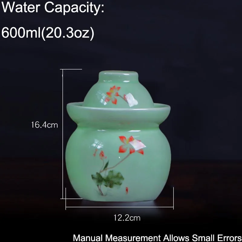 Керамический контейнер для хранения капусты 600 мл|Чайница| |
