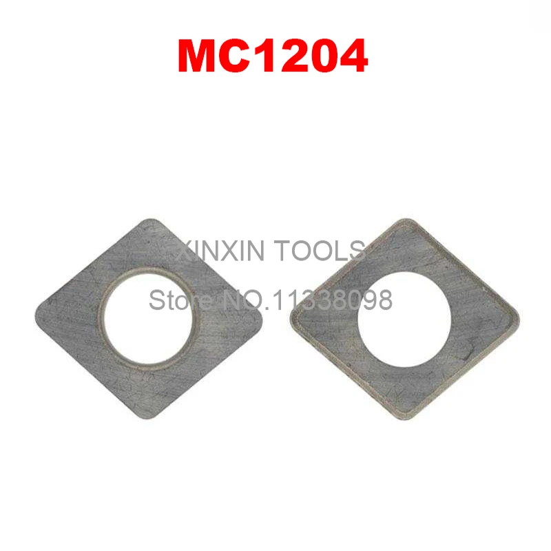 

10 шт. SC1204/MC1204 жесткий шайба из сплава токарный патрон, подходит для MCLNR/MCKNR/MCGNR/MCMNN/MCBNR/MCSNR, вставка CNMG1204
