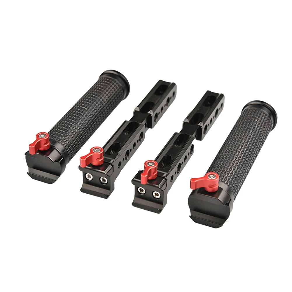 

Handheld Gimbal Stabilizer Mini Tripod Aluminum Alloy Dual Handle Grip for DJI RSC 2 RS 2 Stabilizer Gimbal Accessories