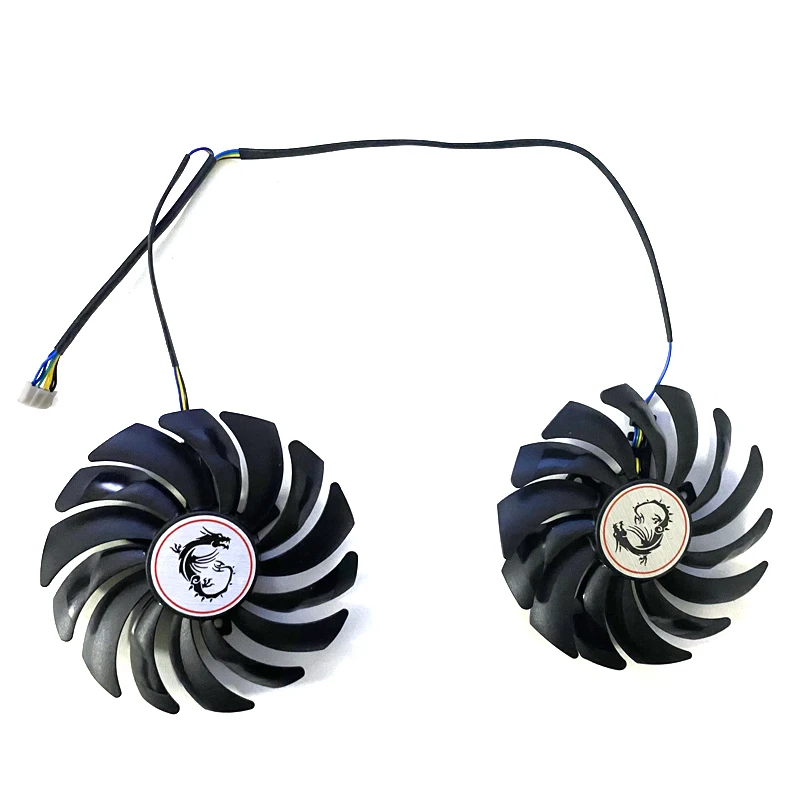 Оригинальный 95 мм PLD10010B12HH 4PIN RTX3060 TI GPU вентилятор для MSI Radeon RX 6700 XT Gaming X GeForce RTX 3060 Ti