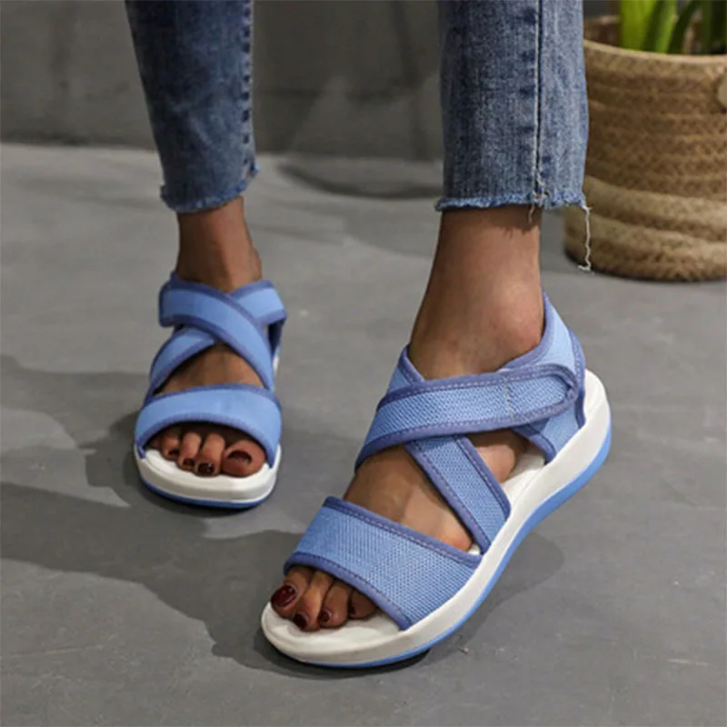 

Summer Shoes Women's Casual Flat Sandals Ladies Soft Womens Shoes Light Beach Sandals