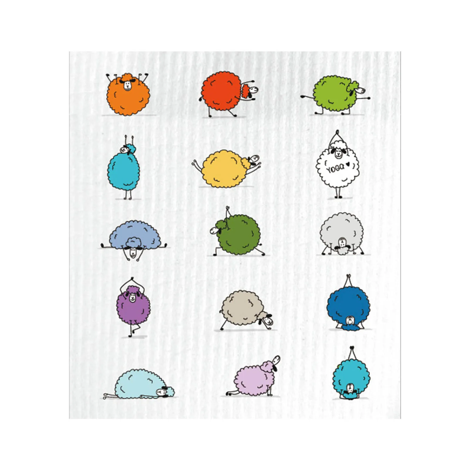 6 предметов Милые принты Зимние детские носки дизайн овечка многоразовые