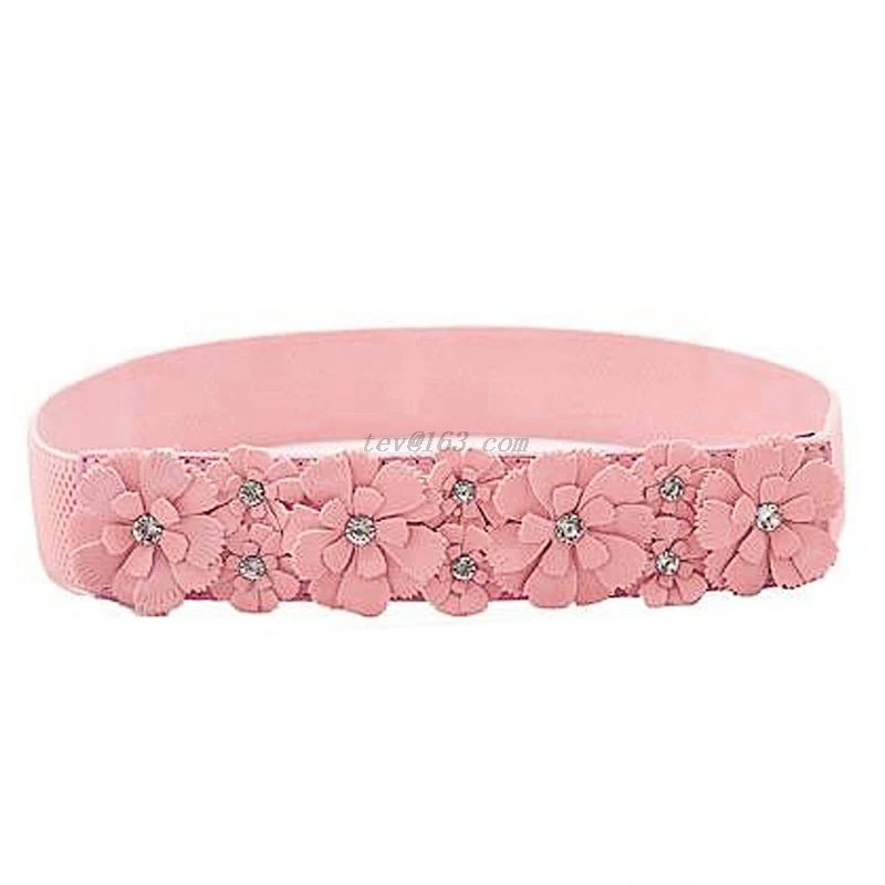 Женское эластичное платье-стрейч из синтетической кожи с цветком розы |