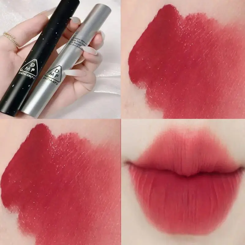 

6 Colors Velvet Matte Lipstick Lip Gloss Liquid Lip Tint Cream Pigment Long Lasting Silky Waterproof Lips Women Cosmetics TSLM1