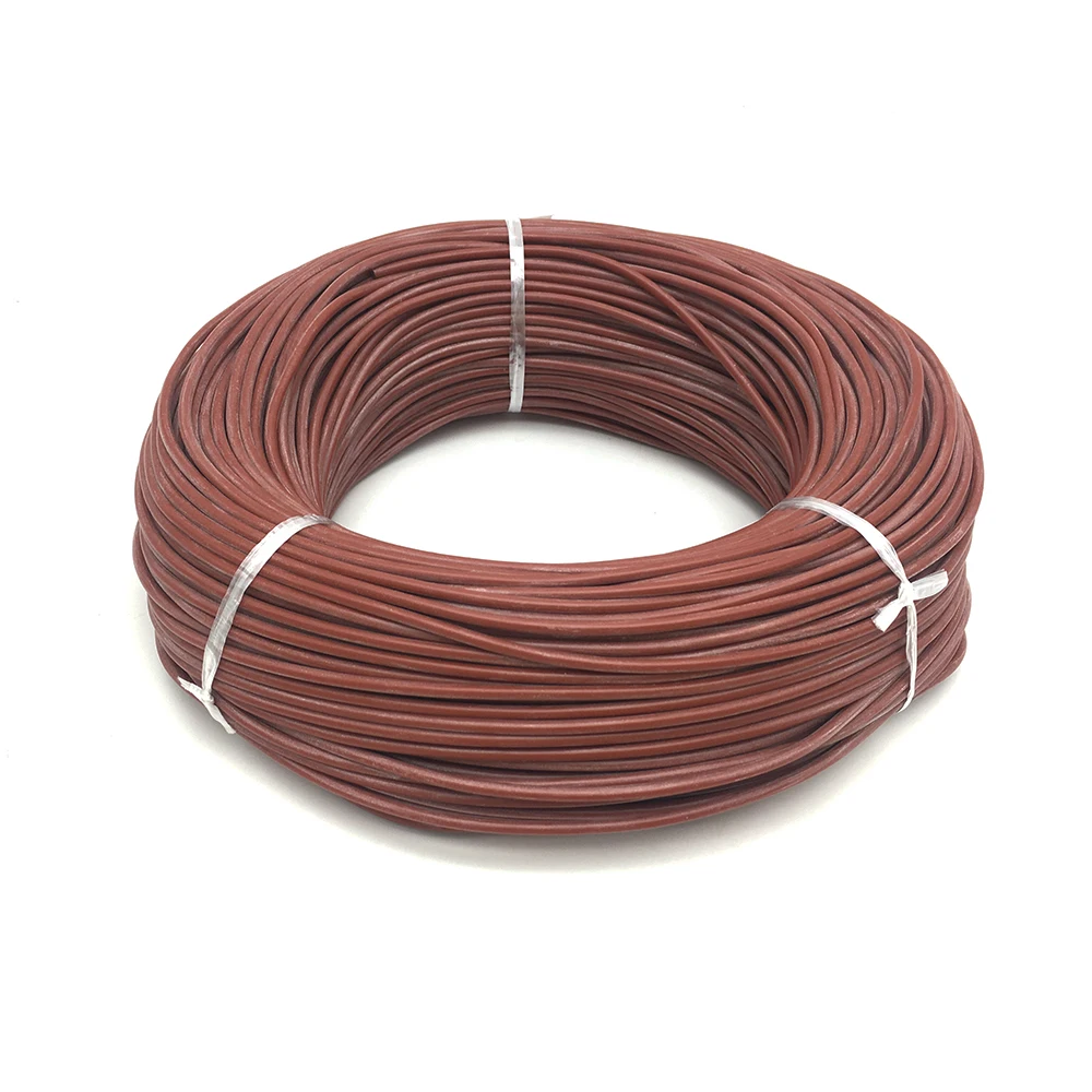 Электрический 12K 33ohm/m нагревательный кабель из углеродного волокна 220V инфракрасный теплый напольный провод домашний нагреватель