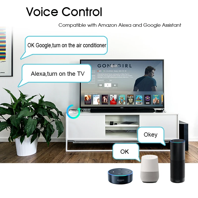 smart life universal intelligent remote controller wifiir switch automation home air conditioner tv google assistant alexa siri free global shipping