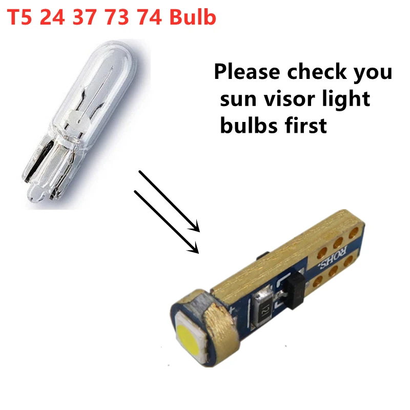 Яркие сменные светодиодные лампы 9-SMD 28 мм 6614 для автомобиля Peugeot 207 208 308 407 508 2008 3008 |