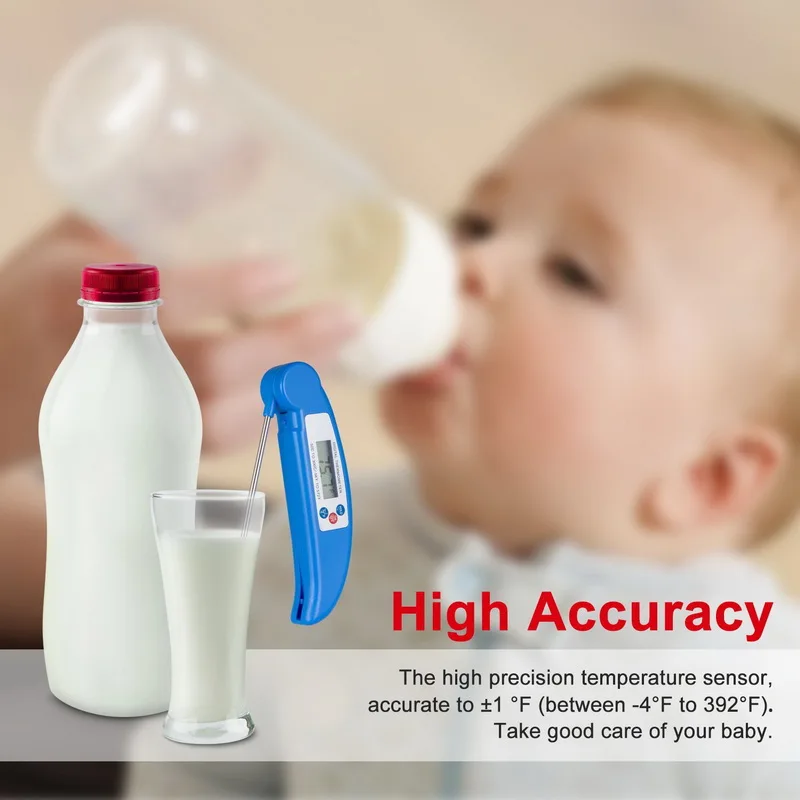 1 шт. цифровой термометр для еды электронный Кухонный Термометр с ЖК дисплеем